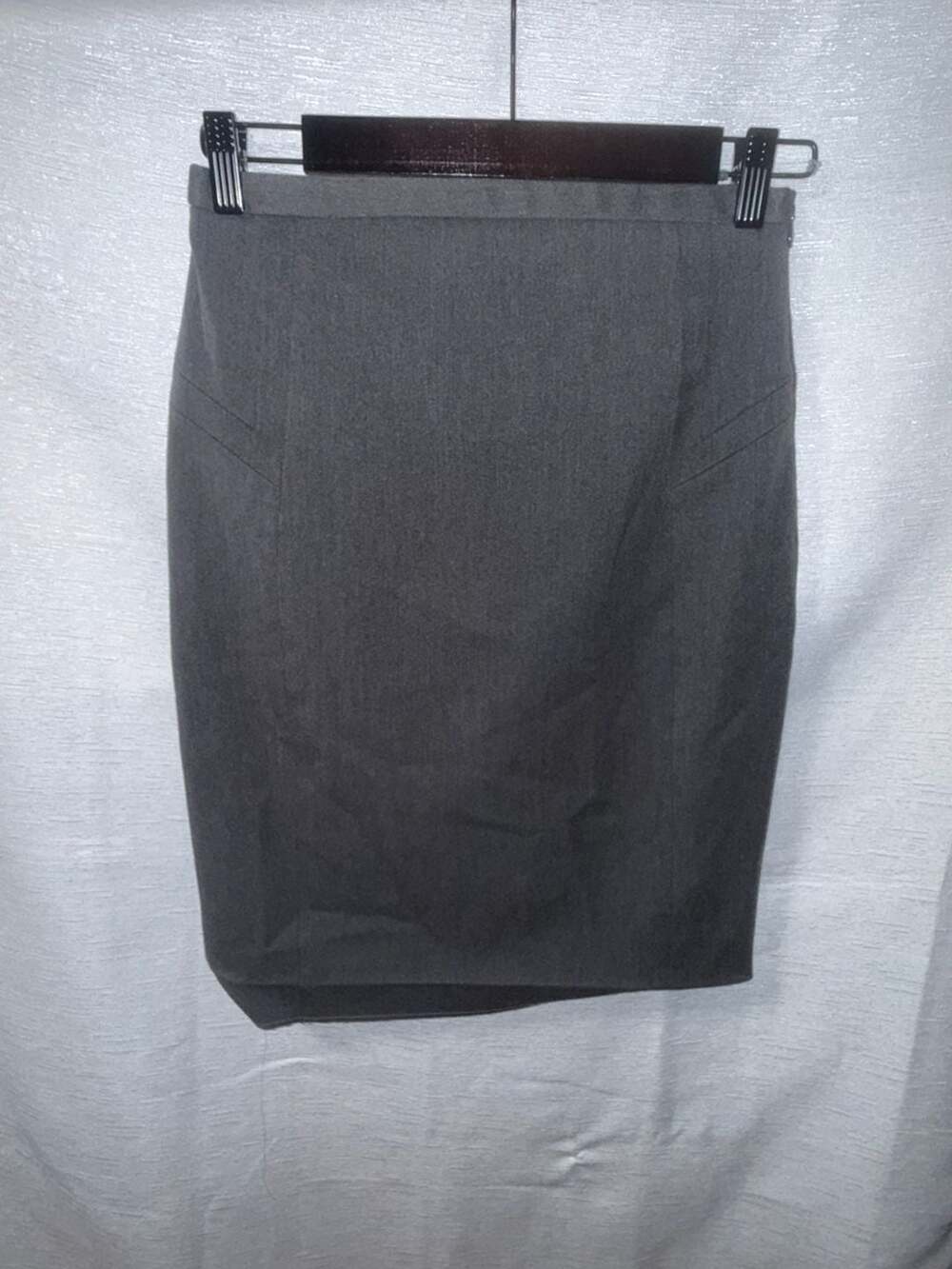 Express Design Studio Gray Pencil Skirt Size 0